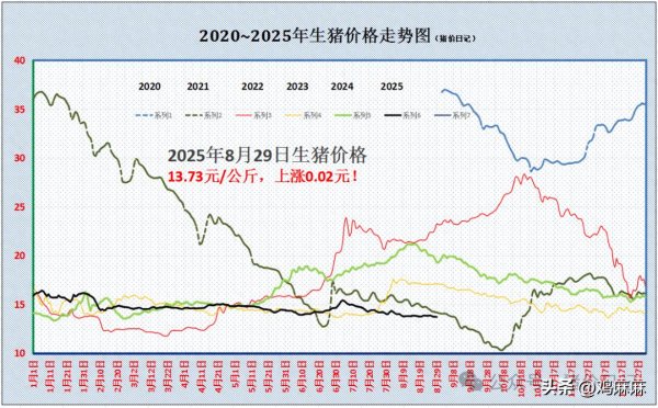 配资世家 猪价上涨“猛抬头” 下游备货, 猪企缩量, 附: 2025年8月29日 猪价
